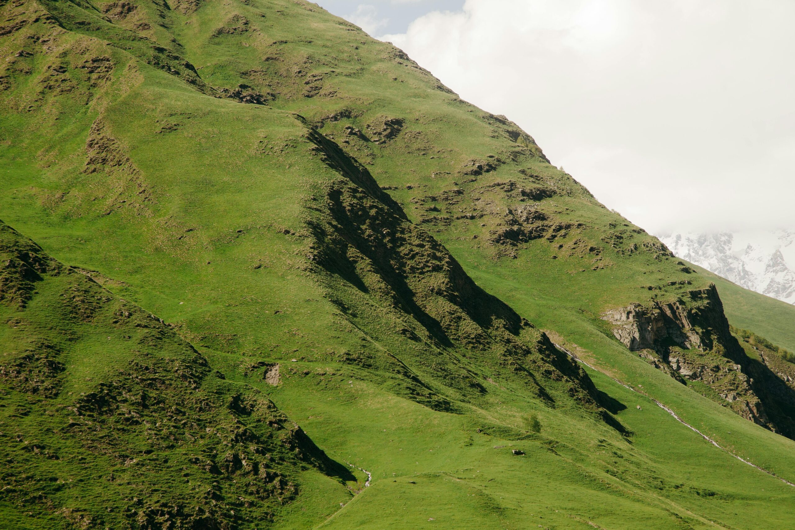 Arbeiten in alpinen Steilhängen